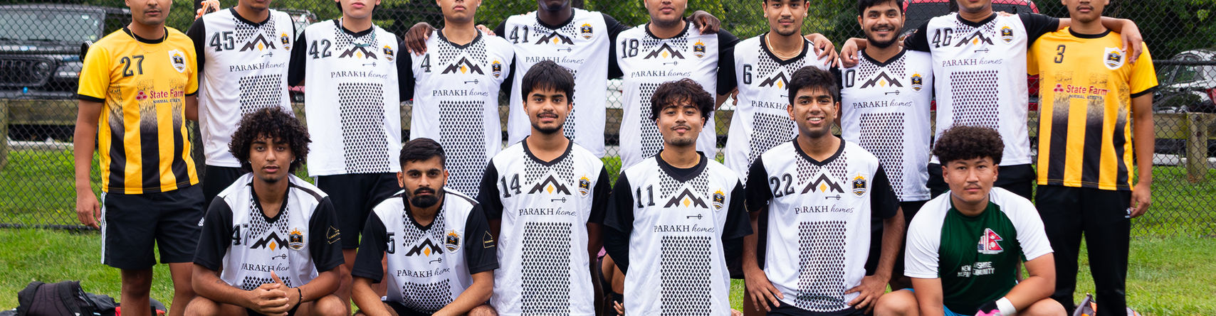 Nova Royals team in white jerseys